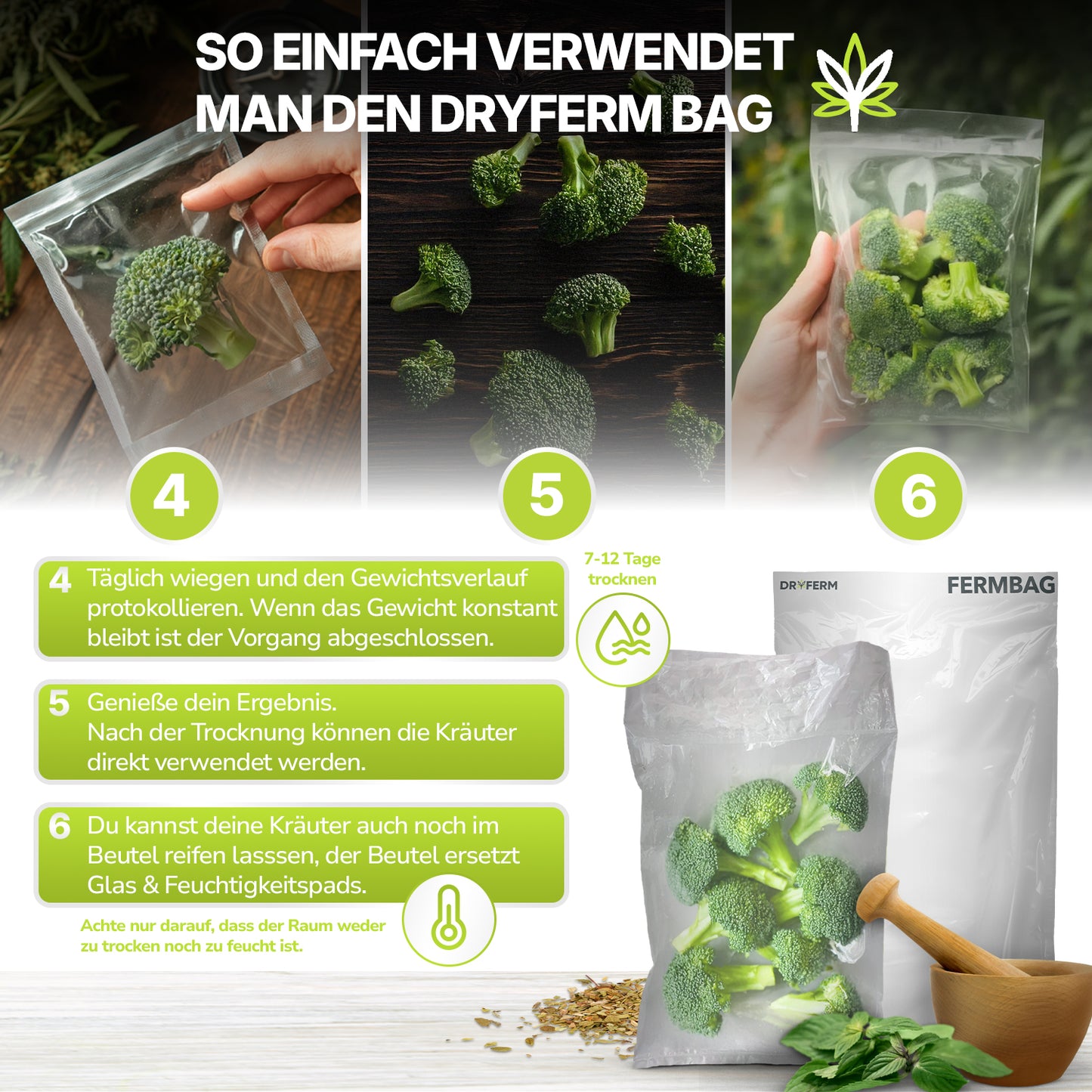 DRYFERM BAG 3er Set