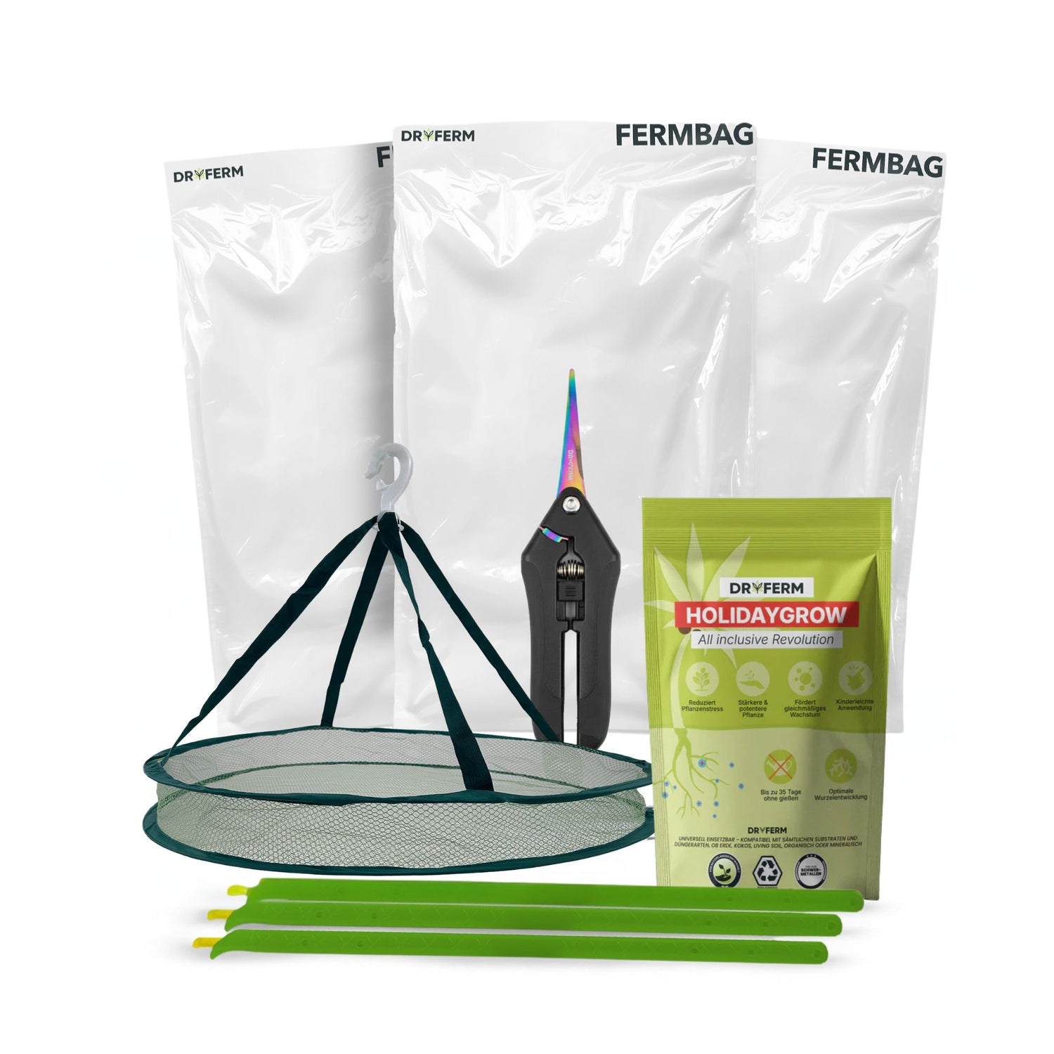 Dryferm All-in-One Harvest Kit – Trocknen, Trimmen & Bewässern