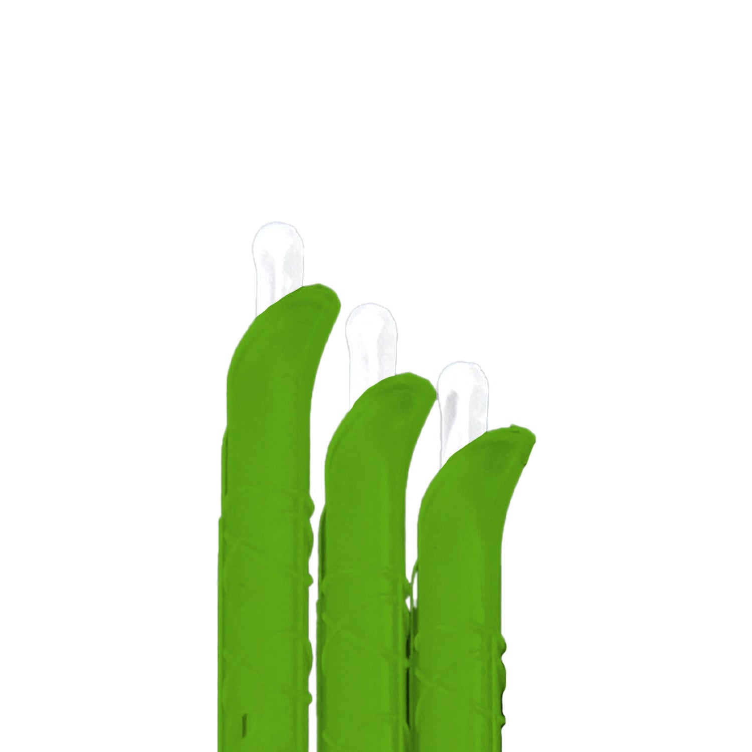 drei bag clips grün