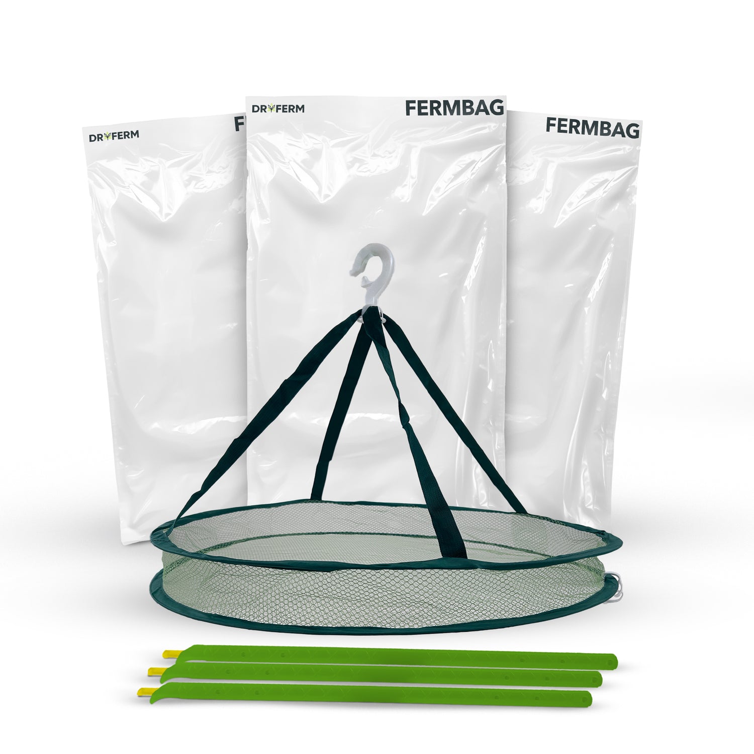 COMPLETE KIT - DRYFERM BAG, BAG CLIPS, TROCKENNETZ