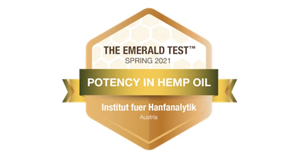 the emerald test spring 2021, potency in hemp oil, insitut fuer hanfanalytik, austria